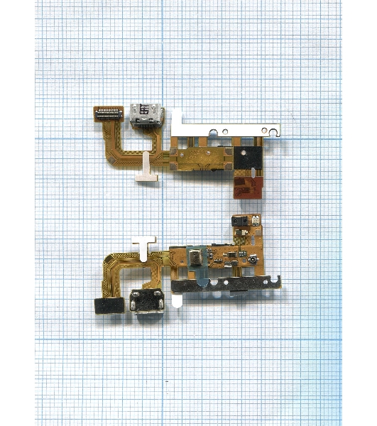 Плата разъема питания с микрофоном для Huawei P6