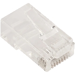 Коннектор LANMASTER RJ45 тип EZ, 8P8C, UTP, Cat.6, универсальный, со вставкой, покрытие 50 микрон,100 шт., фото5