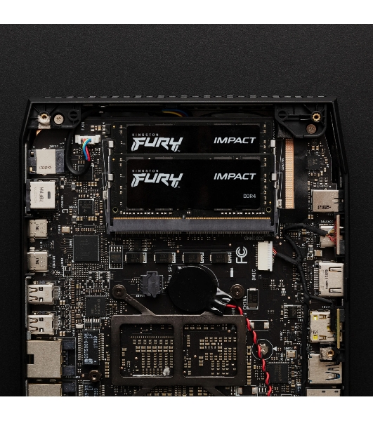 Оперативная память Kingston Fury Impact, DDR5, 8GB (1x8GB), 4800MHz, CL38 SO-DIMM