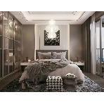 Подвесной светодиодный светильник Ambrella light LH11056 WH/FR белый/белый матовый 18W 3000K D230*350, фото3