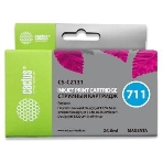 Картридж струйный Cactus CS-CZ131 №711 пурпурный (26 мл) для HP DesignJet T120/T520, фото2