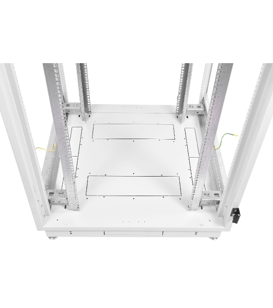Шкаф коммутационный ЦМО ШТК-М-42.8.8-4ААА 42U 800x820 мм пер. дв. перфор. задн. дв. стал. лист 2 бок. пан. 500 кг белый