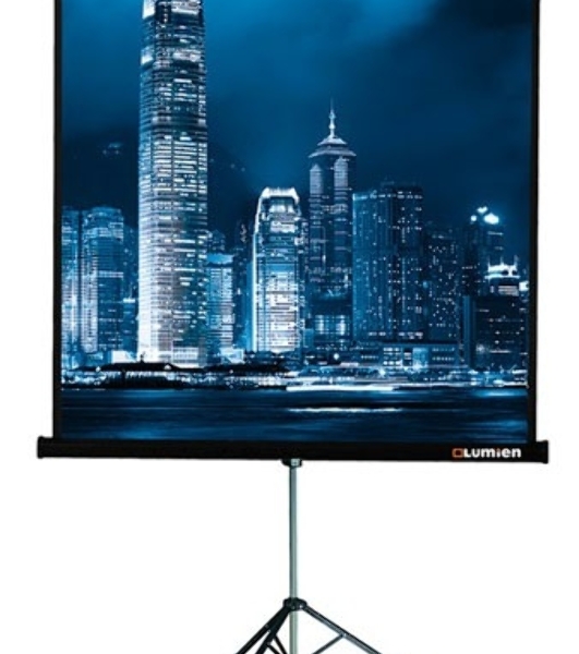 Экран на треноге Lumien 183x244см Master View LMV-100108 4:3 напольный рулонный