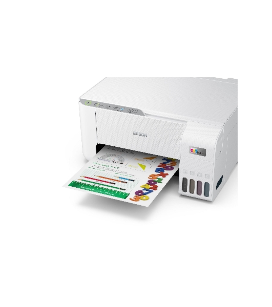МФУ струйное Epson L3256 (C11CJ67407/C11CJ67414/C11CJ67421/C11CJ67519/C11CJ67504/C11CJ67524/C11CJ67516), A4 цветное, печ. до 10 стр/мин. (ч/б) до 5 стр/мин. (цвет), 1440 x 5760 dpi (печать) 1200x2400dpi (скан.), USB, Wi-Fi