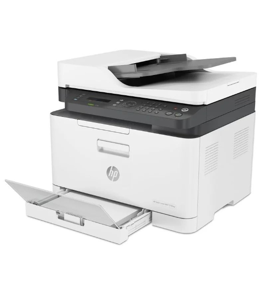 МФУ лазерное HP Color LaserJet 179fnw (4ZB97A), А4, цветной, печ. до 18 стр/мин. (ч/б) до 4 стр/мин. (цвет), скан. до 15 стр/мин. (ч/б) 6 стр/мин. (цвет), 600x600dpi, USB, RJ-45, Wi-Fi, Air Print, Mopria