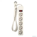 Сетевой фильтр Perfeo 'REAL POWER', 1,8м, 5 розеток, 16А, 3500 Вт, тройная защита, серый., фото3