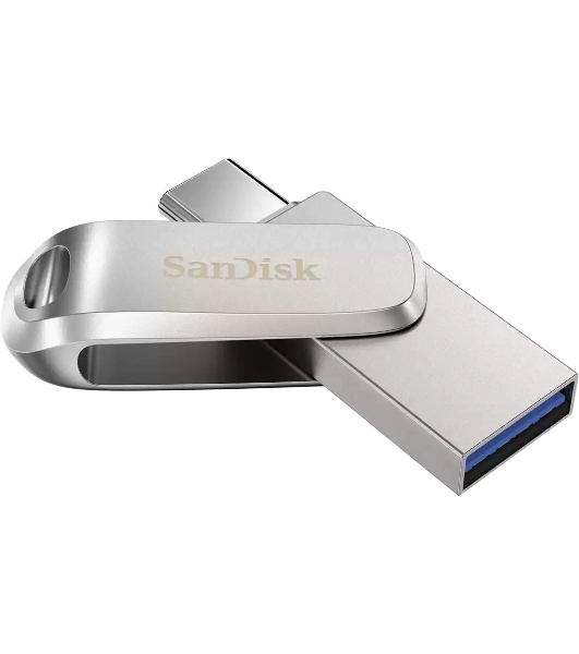 Флешка USB 64Gb SanDisk Ultra Dual Luxe, USB 3.1 - USB Type-C