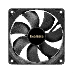 Вентилятор для корпуса ExeGate ExtraSilent ES12025S3PM черный, 120 мм, 1350 об/мин, 23 дБ, 3 pin, фото3