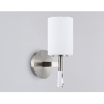 Настенный светильник Ambrella light LH56255 SN/FR никель/белый матовый E27 max 60W 160*120*280, фото4