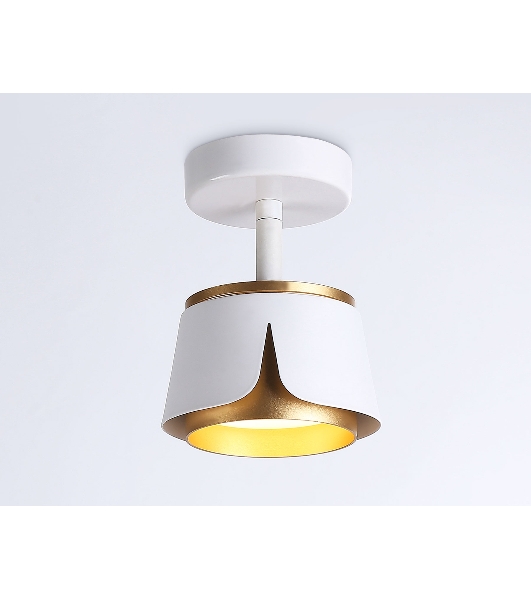 Светильник Ambrella light TN71224 WH/GD белый/золото GX53 D100*147