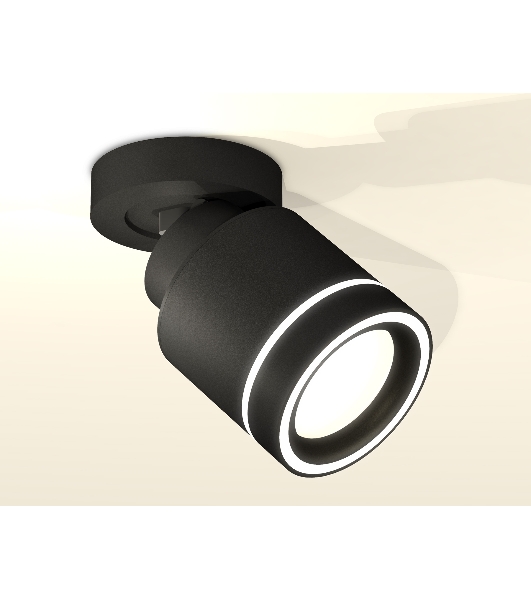 Светильник Ambrella Light XM8111003 SBK/FR черный песок/белый матовый GX53 (A2229, A2106, C8111, N8434)