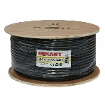 Кабель коаксиальный Rexant RG-213, 50 Ом, Cu/Cu, 96%, бухта 100 м, черный, фото2
