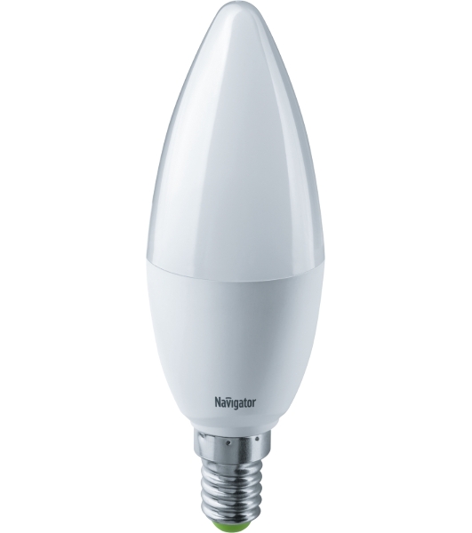 Лампа светодиодная Navigator NLL-C37-8.5-230-2.7К-E14-FR