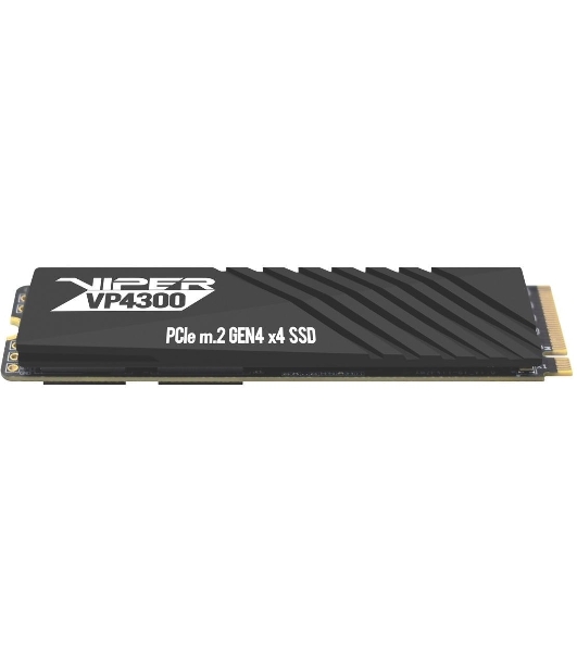 Накопитель SSD Patriot Viper VP4300, 2Tb, PCIe 4.0 x4, M.2 2280, NVMe, R/W 7400/6800, с радиатором