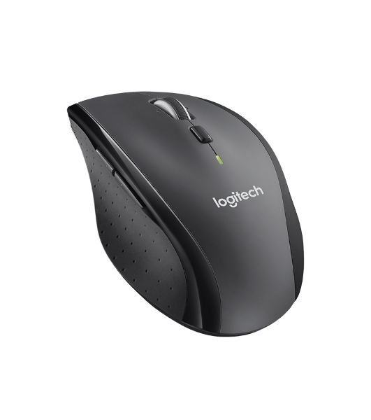Мышь беспроводная Logitech M705 черный, 1000 dpi, радиоканал, USB, кнопки - 7