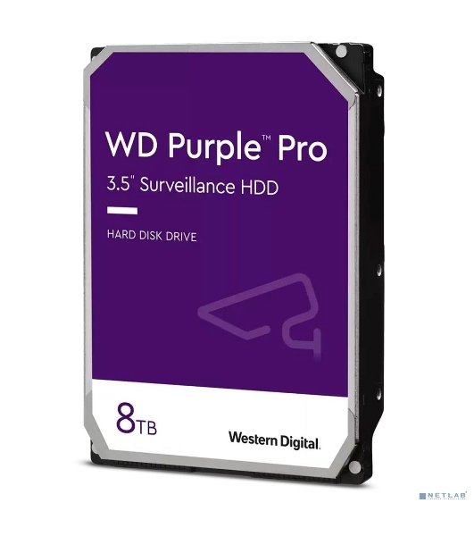 Жесткий диск Western Digital 8Tb Purple SATA III, 5640- rpm, 256Mb, 3.5'