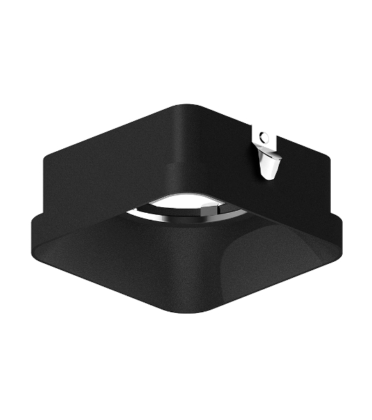 Насадка для корпуса светильника N7702 SBK черный песок 70*70*H35mm Out10mm MR16
