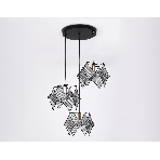 Светильник Ambrella light TR8427/3 BK/GD черный/золото E14/3 max 40W D510*1000, фото 1