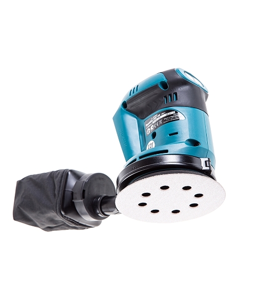Эксцентриковая шлифовальная машина Makita DBO180Z 18В LiIon ф125мм 7000/9500/11000об/мин ампл.2.8мм 1.7кг