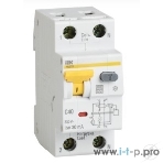 Выключатель автоматический дифференциального тока IEK MAD22-5-050-C-100 АВДТ 32 C50 100мА, фото2