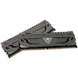 Оперативная память Patriot Viper Steel, DDR4, 32GB (2x16GB), 3600MHz, CL18, DIMM, радиатор, черный