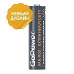Батарейка GoPower R03 AAA Shrink 4 Heavy Duty 1.5V (4/60/1200), фото5