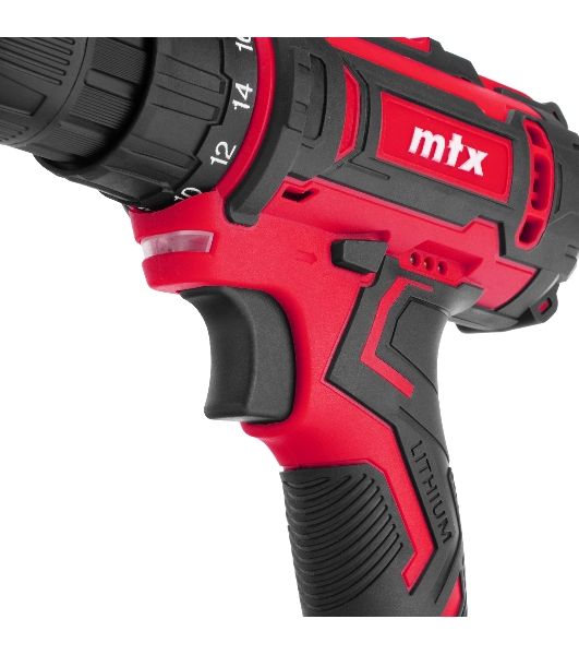 Дрель-шуруповерт MTX CDS-20, 20 В, 2 Ач, 40 Нм, щеточный