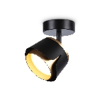 Светильник Ambrella light TN71227 BK/GD черный/золото GX53 D100*147, фото5