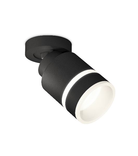 Светильник Ambrella Light XM8111004 SBK/FR черный песок/белый матовый GX53 (A2229, A2106, C8111, N8445)