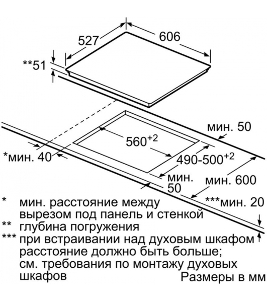 Индукционная варочная панель Bosch PXX675DV1E черный