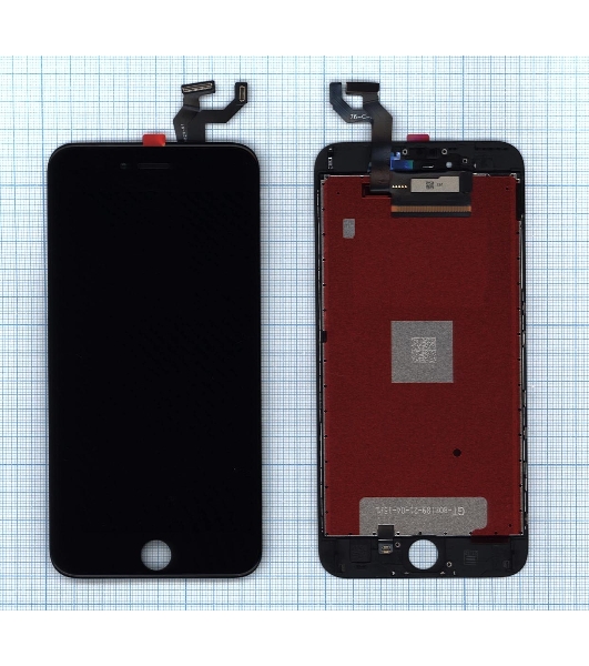 Дисплей для Apple iPhone 6S Plus в сборе с тачскрином AAA черный