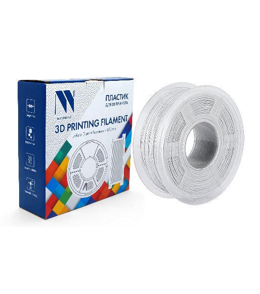 Филамент NVPrint PLA Marble для 3D печати диаметр 1.75мм длина 330 метров масса 1 кг
