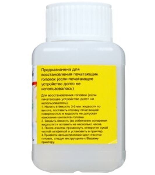 Жидкость для очистки печатающих головок оргтехники, 100 мл, Colouring