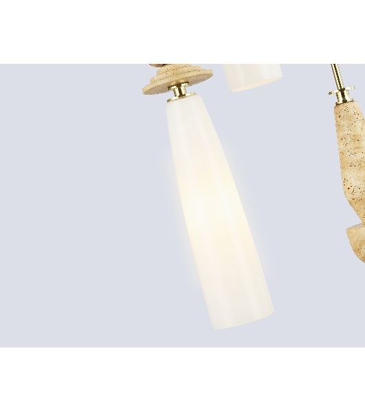 Светильник Ambrella light LH75367/3 GD/WH золото/белый G9*3 max 28W D270*1500