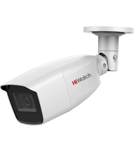 Камера видеонаблюдения Hikvision HiWatch DS-T206(B) 2.8-12мм HD-CVI HD-TVI цветная корп.:белый
