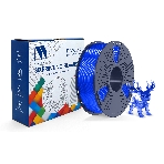 Филамент NVPrint PLA+ Trasparent Blue для 3D печати диаметр 1.75мм длина 330 метров масса 1 кг, фото 1