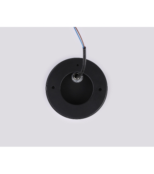 Светильник Ambrella light TA1445 BK/FR черный/белый матовый GX53 max 12W D85*90