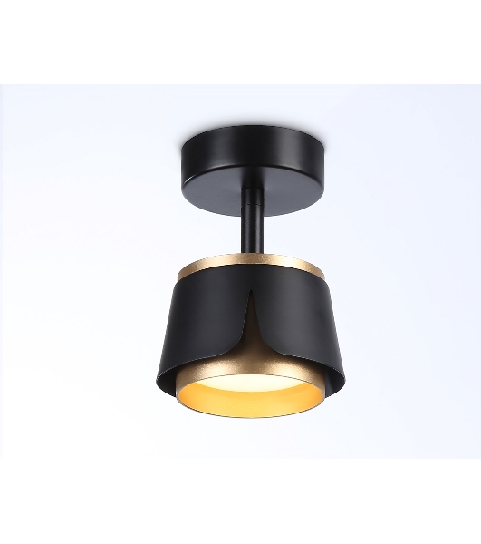 Светильник Ambrella light TN71227 BK/GD черный/золото GX53 D100*147