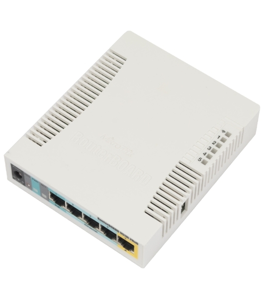 Роутер беспроводной MikroTik RB951UI-2HND N300 10/100BASE-TX белый