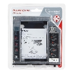 Контейнер для HDD Gembird MF-95-02 Низкопрофильный адаптер для 2.5-дюймового накопителя в отсек 5.25 дюйма, 12 мм, фото4