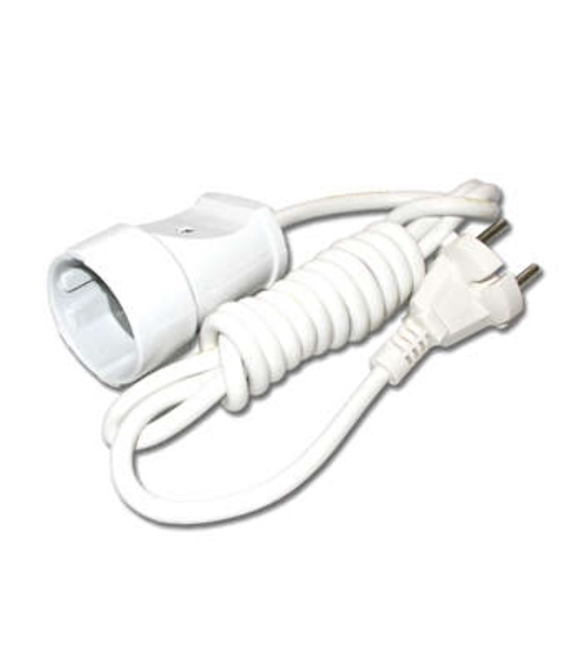 Удлинитель 1х3 м без заземл. 6А IP44 УШ-6 ПВС 2х0.75 UNIVersal 5568946