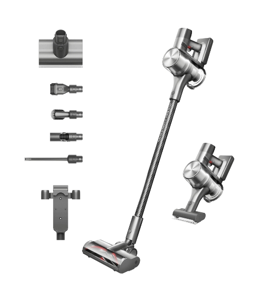 Пылесос вертикальный Dreame T30 Cordless Vacuum Cleaner серый, питание от аккумулятора, 190 Вт, уборка сухая, пылесборник 0.6 л