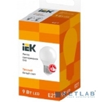 Лампа cветодиодная IEK LLE-G45-9-230-30-E27 ECO G45 шар 9Вт 230В 3000К E27, фото5
