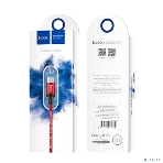 Кабель HOCO X14 USB 2.0, AM/Type-C M, черно-красный, 1м, фото3