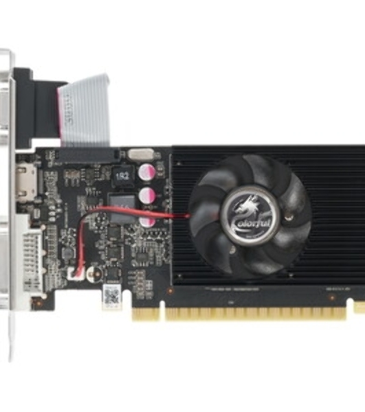Видеокарта Colorful GT710-2GD3-V GDDR3 64bit VGA DVI HDMI 1FAN RTL