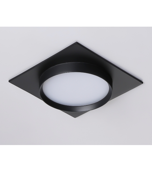 Светильник Ambrella light TN5231 BK черный GX53 110*110*35