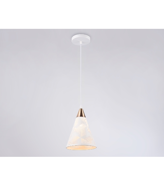 Светильник Ambrella light TR8429 WH/FGD белый/золото E27 max 40W D180*800