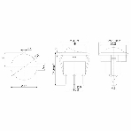 Выключатель клавишный Rexant круглый 12V 16А (3с) ON-OFF черный с синей подсветкой, фото3