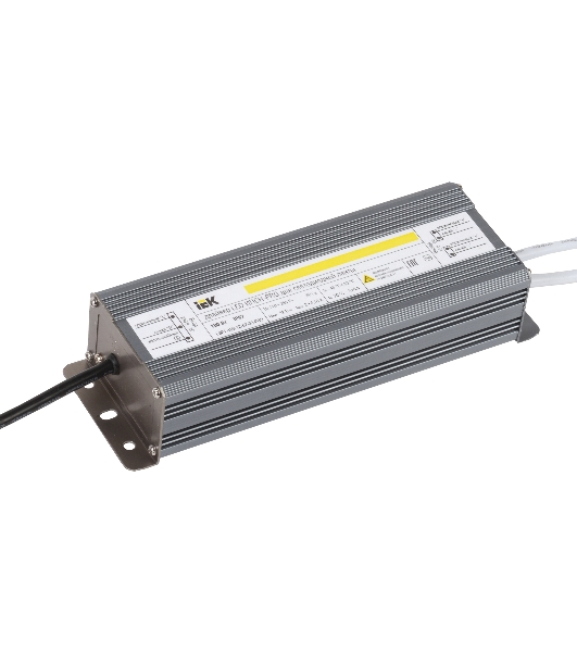 Драйвер LED IEK LSP1-150-12-67-33-PRO ИПСН-PRO 150Вт 12В блок-шнуры IP67 IEK