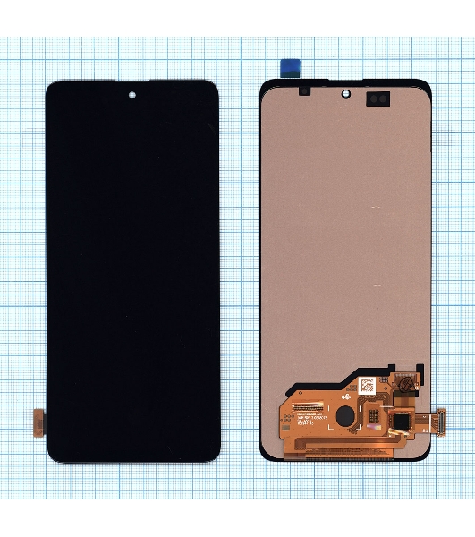 Дисплей для Samsung Galaxy A51 SM-A515F в сборе с тачскрином (OLED) черный